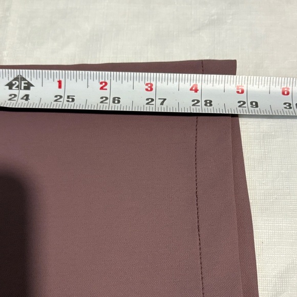 NWT HALARA Plum Relaxed-Fit Pants - Picture 6 of 6